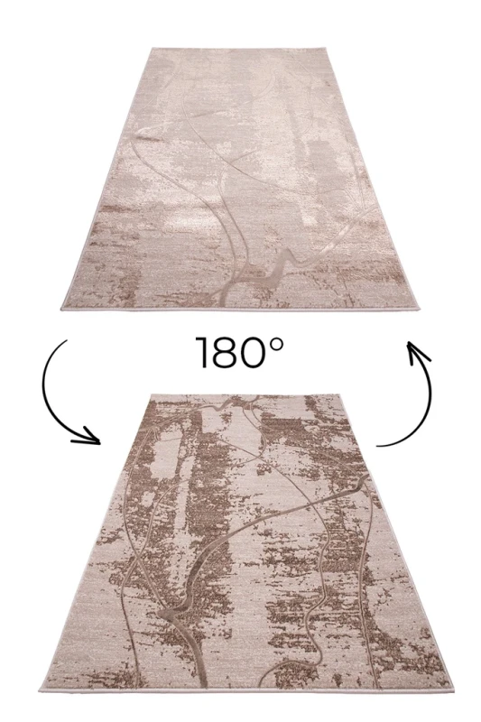Dywan nowoczesny Factor 50258/280 beige obrót dywanu o 180 stopni