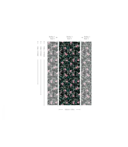 Designerska tapeta tropikalna Madagaskar Wallcolors.webp