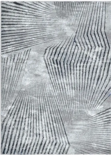 Dywan nowoczesny Grece abstrakcja szary