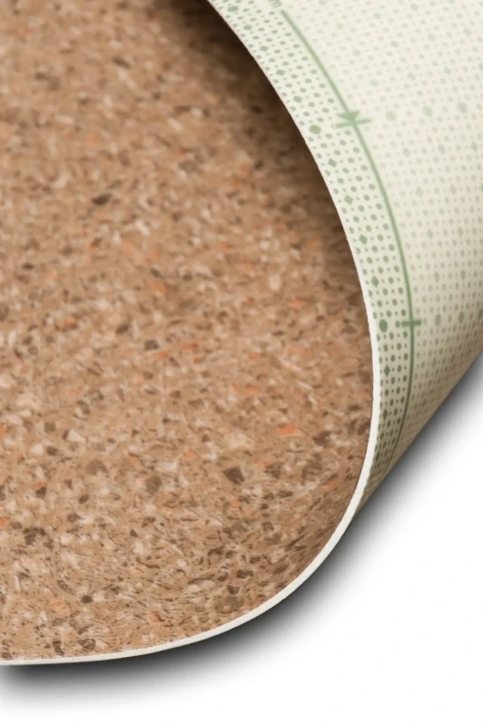 Wykładzina PCV Smart jasnobrązowa 3m - spód