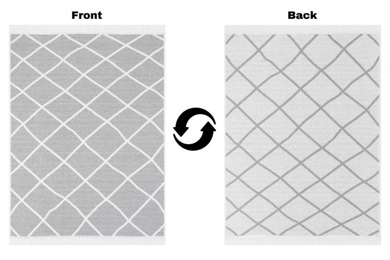 Dywan bawełniany Kanuni Azteca 2703 z obu stron