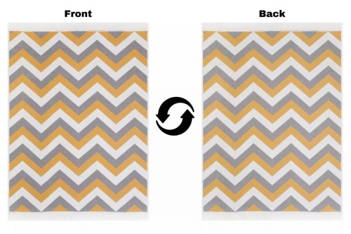 Dywan bawełniany Kanuni Azteca 2705 - z obu stron