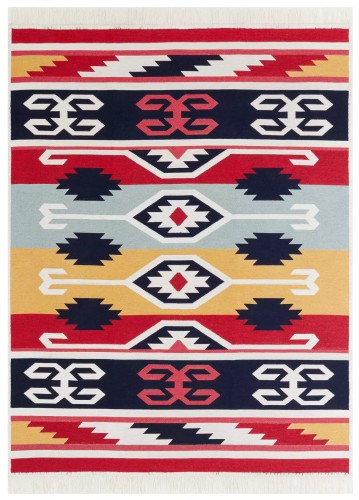 Dywan bawełniany etno wzór aztecki Kanuni Azteca 2712