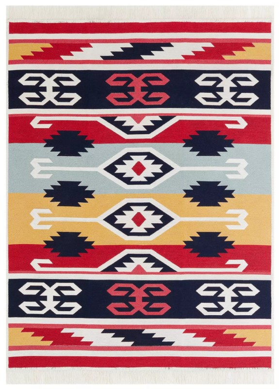 Dywan bawełniany etno wzór aztecki Kanuni Azteca 2712