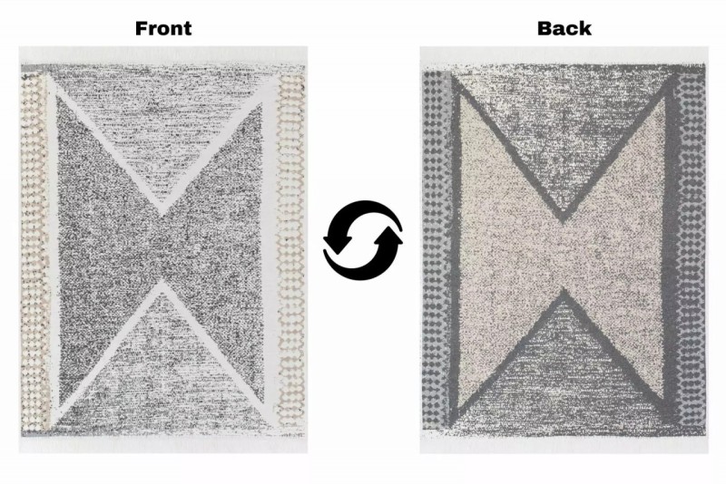 Dywan bawełniany kanuni Azteca 2713 - z obu stron