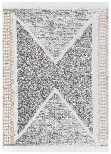 Dywan bawełniany Kanuni Azteca 2713 szary