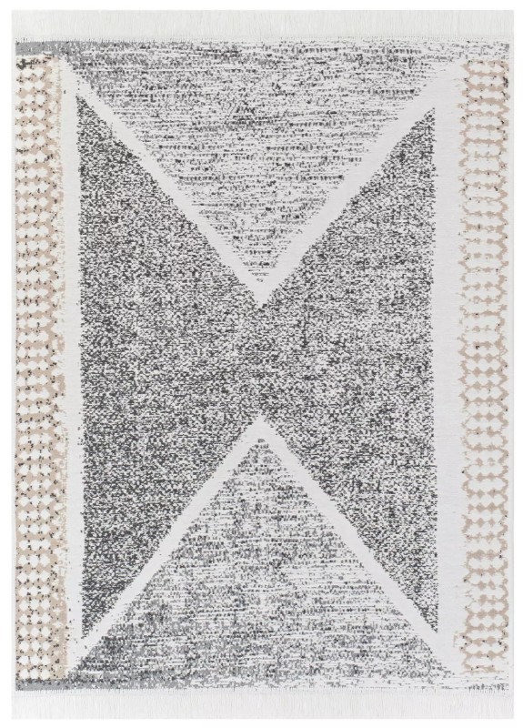 Dywan bawełniany Kanuni Azteca 2713 szary