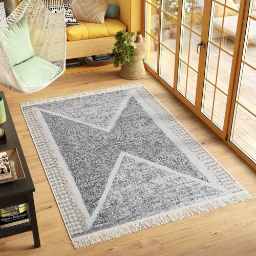 Dywan bawełniany kanuni Azteca 2713 w salonie