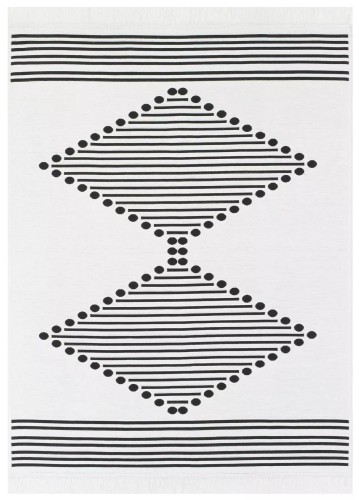 Dywan bawełniany Kanuni Azteca 2715 biały