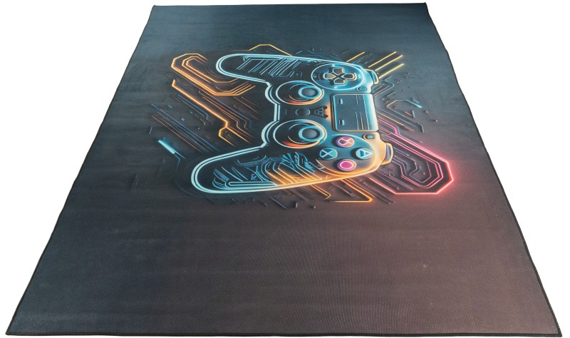 Dywan młodzieżowy gamingowy Crystal Print HJ-GA002 - rzut ukośny