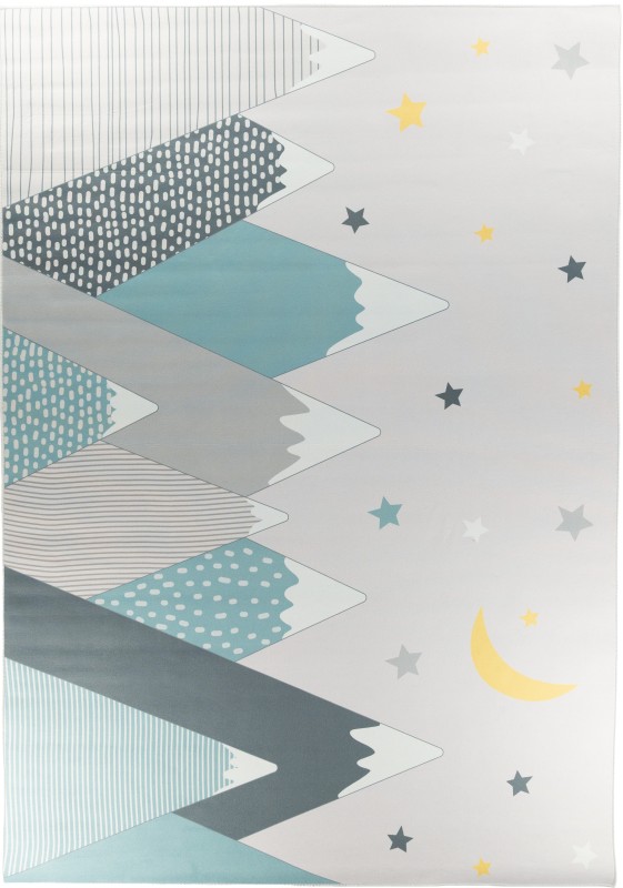 Dywan dziecięcy góry noc Crystal Priny Kids -336