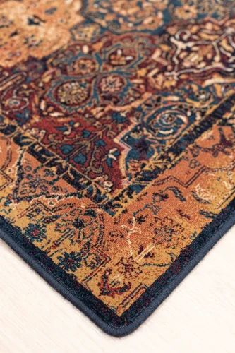 Dywan wełniany Dywilan Superior Kain miedź obszycie