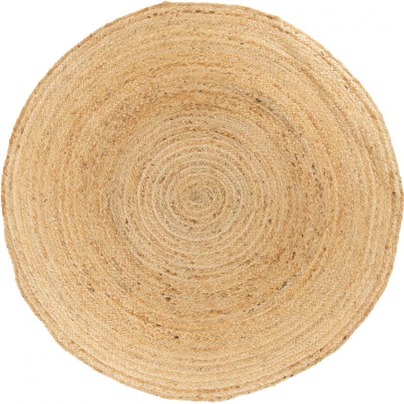 Dywan okrągły z juty Jute round 704 brąz