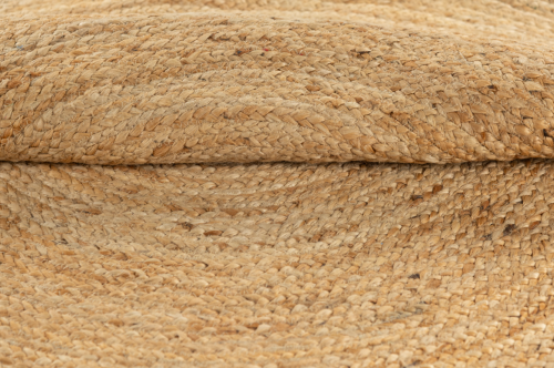 Dywan okrągły z juty Jute round 704 brąz - runo