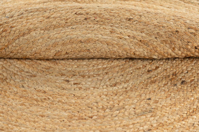 Dywan okrągły z juty Jute round 704 brąz - runo