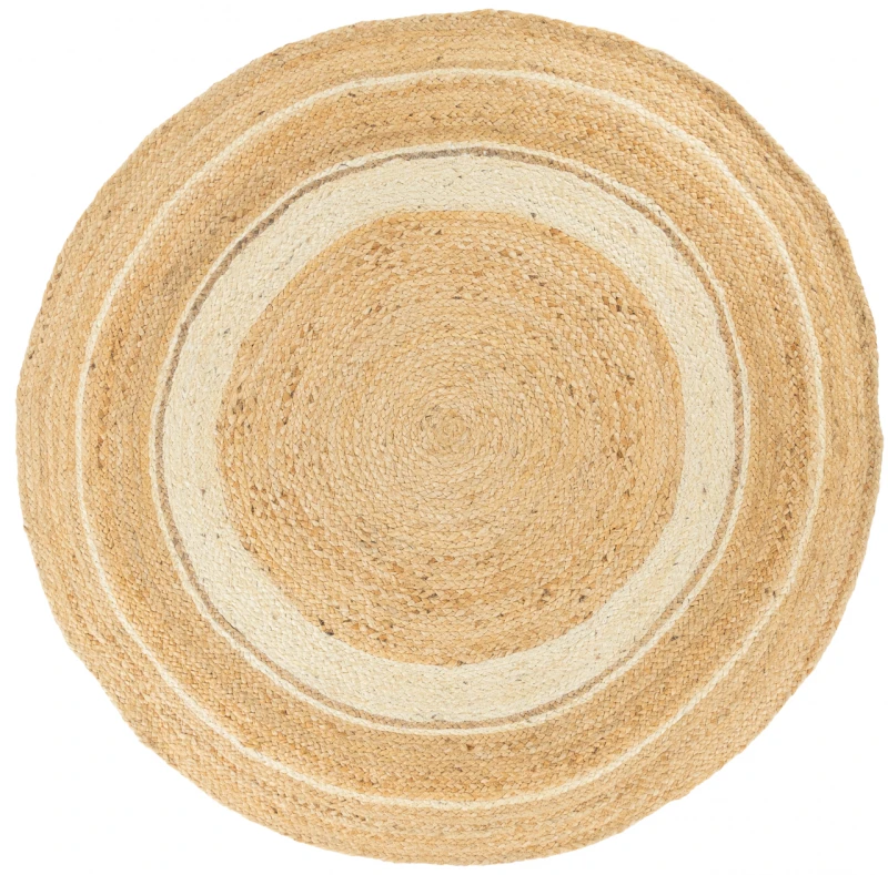 Dywan okrągły z juty Jute round 1463 brąz