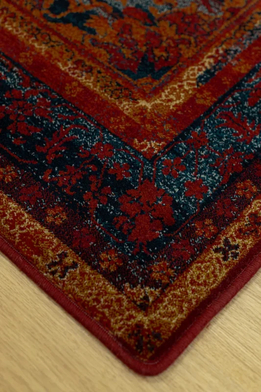 Dywan wełniany Dywilan Polonia Samarkand rubin obszycie