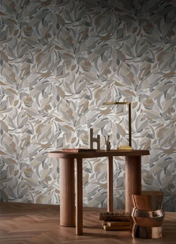 Tapeta nowoczesna do salonu Casamance L'Atelier 75553466 Collage.webp