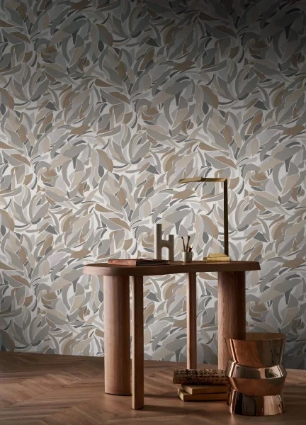 Tapeta nowoczesna do salonu Casamance L'Atelier 75553466 Collage.webp