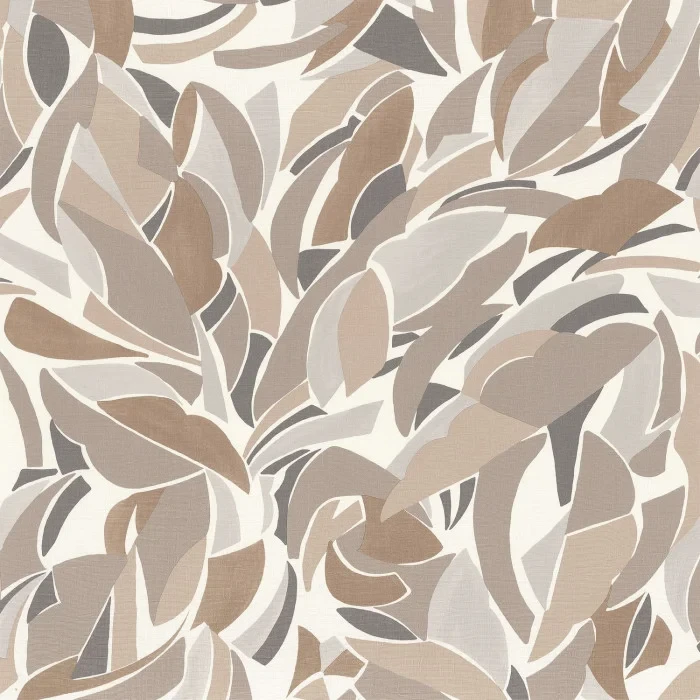 Tapeta abstrakcyjna liście Casamance L'Atelier 75553466 Collage.webp