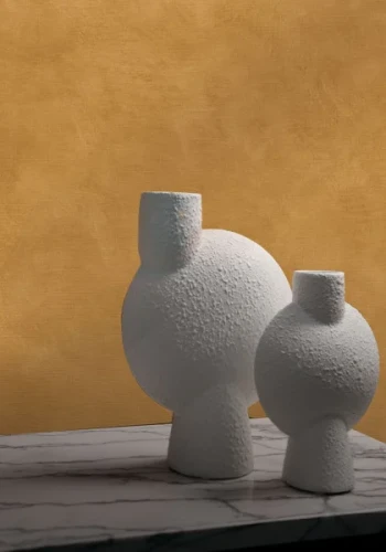 Tapeta złota gładka Casamance L'Atelier 75492650 Argile.webp