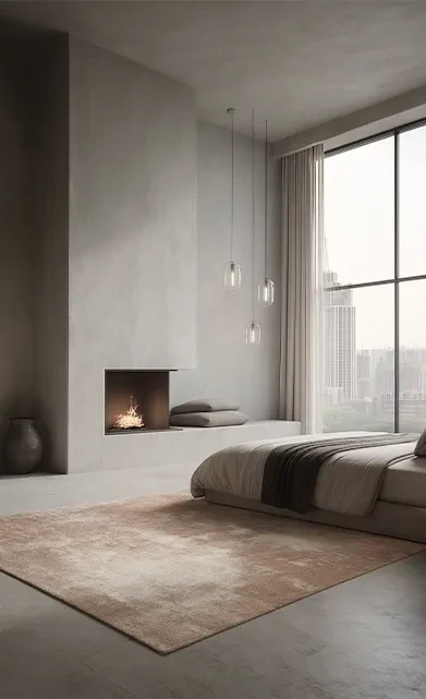 Dywan Carpet Decor Magic Home Cliff w nowoczesnej sypialni