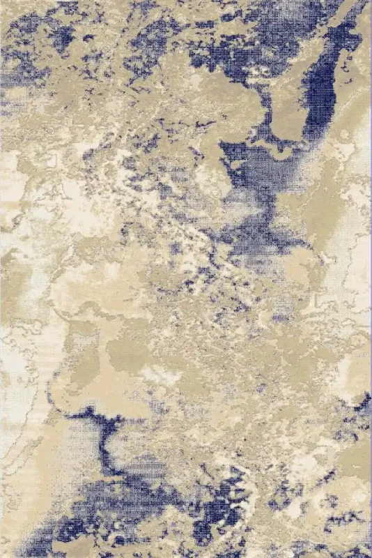 Dywan nowoczesny Dywilan Stylish 16/G8780 cream/n.blue