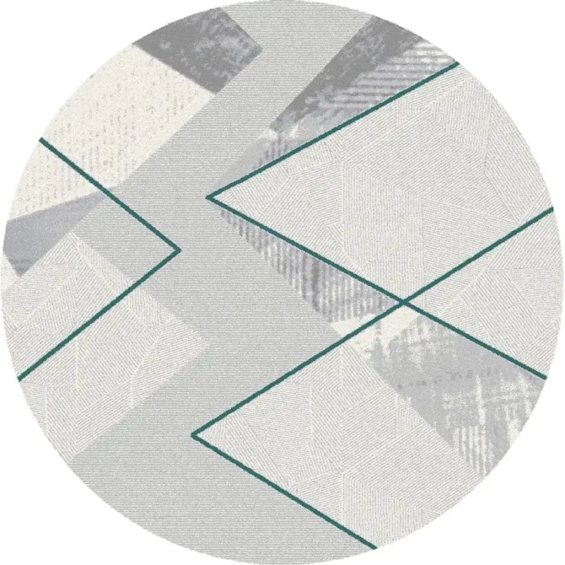 Dywan okrągły Dywilan Stylish 21/HE023 grey/green