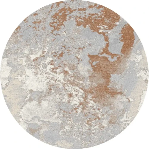 Dywan okrągły nowoczesny Dywilan Stylish 16/8780 n.beige/gold