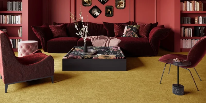 Wykładzina dywanowa AW Elegance 54 w salonie