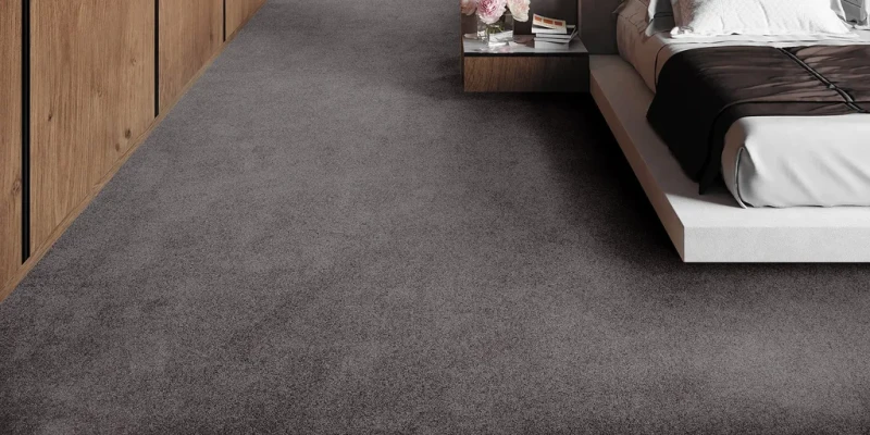 Wykładzina dywanowa AW Lustre 96 w sypialni