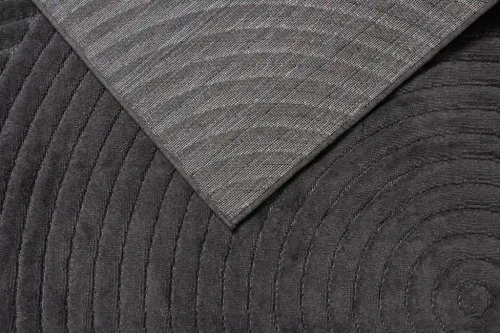 Dywan art deco 3d Dywilan Juno 6 D798AA anthracite spód
