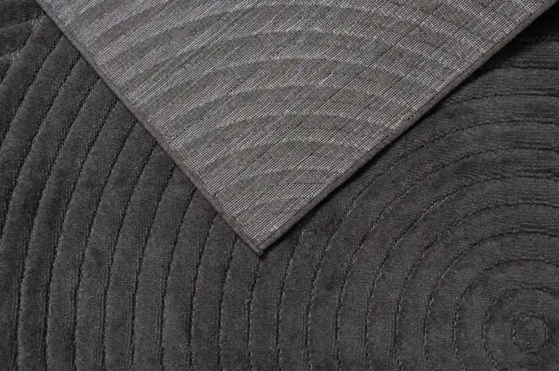 Dywan art deco 3d Dywilan Juno 6 D798AA anthracite spód