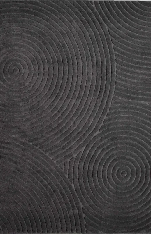 Dywan art deco 3d Dywilan Juno 6 D798AA anthracite
