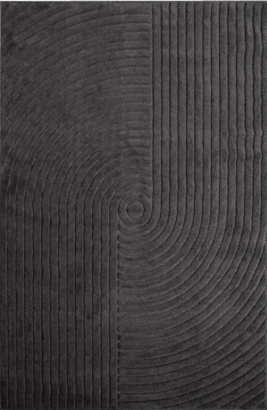 Dywan art deco 3d Dywilan Juno 4 D801AA anthracite