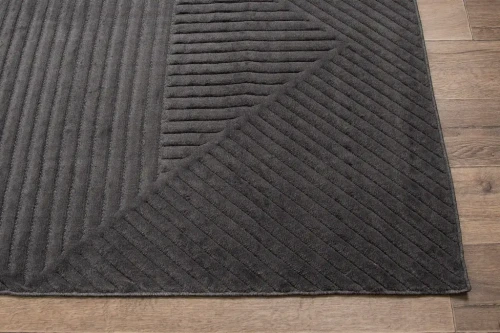 Dywan art deco 3d Dywilan Juno 1 E132AA anthracite przybliżenie wzoru