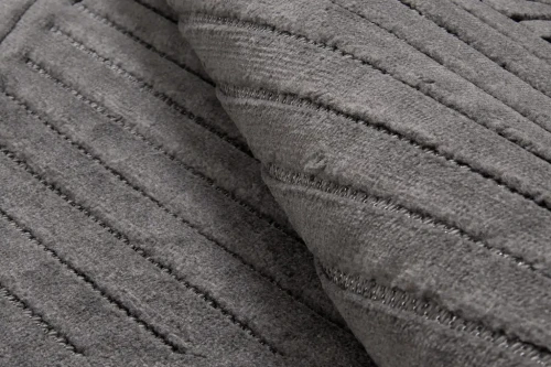 Dywan art deco 3d Dywilan Juno 1 E132AA anthracite wycinany wzór