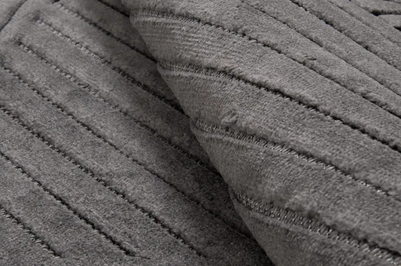 Dywan art deco 3d Dywilan Juno 1 E132AA anthracite wycinany wzór