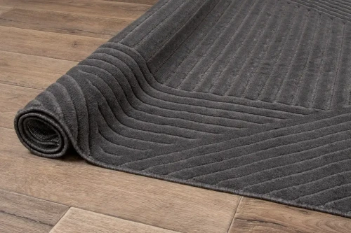 Dywan art deco 3d Dywilan Juno 1 E132AA anthracite runo