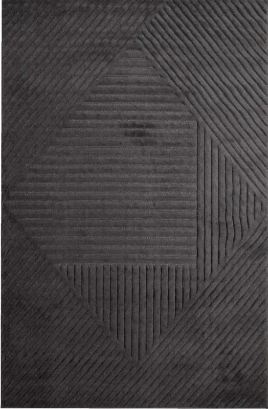 Dywan art deco 3d Dywilan Juno 1 E132AA anthracite