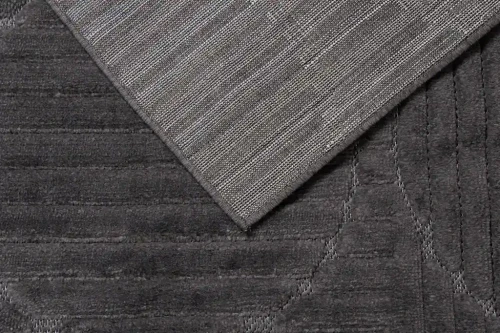 Dywan art deco 3d Dywilan Juno 8 H952AA anthracite  spód