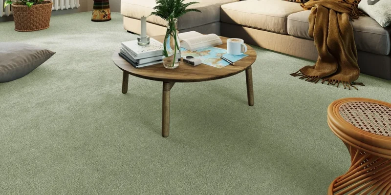 Wykładzina dywanowa AW Urbanite 22 w salonie