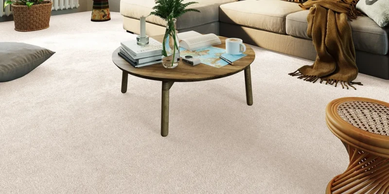 Wykładzina dywanowa AW Urbanite 33 w salonie