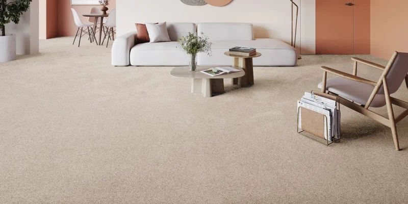 Wykładzina dywanowa AW Verdant 36 w salonie