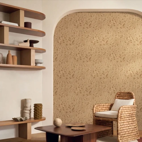 Tapeta boho do salonu Casamance Palmadora 76680304 Astragale.webp