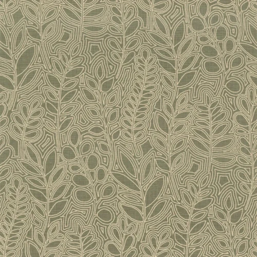 Tapeta zielona w liście Casamance Palmadora 76680712 Astragale.webp