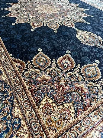 Dywan tradycyjny Sultan 1230 niebieski - wzór