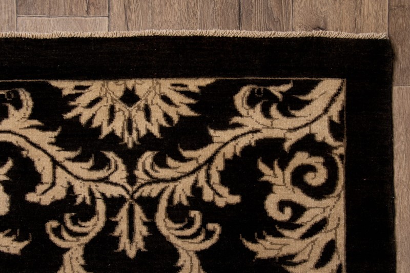 Dywan orientalny wełniany Gabbeh - zbliżenie na runo i frędzle