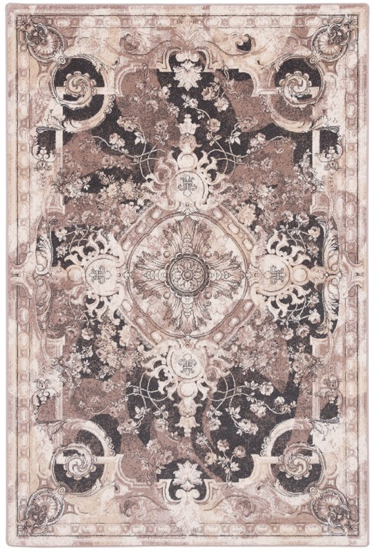 Dywan wełniany Agnella Isfahan Villah piaskowy 01.jpg