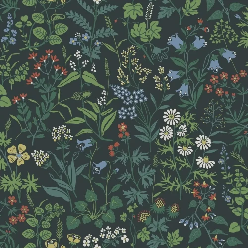 Tapeta łąka polne kwiaty Borastapeter Icons 4181 Flora.webp